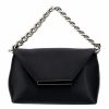 Handbags, Clutches & Wallets * | Adele Satin Purse Black