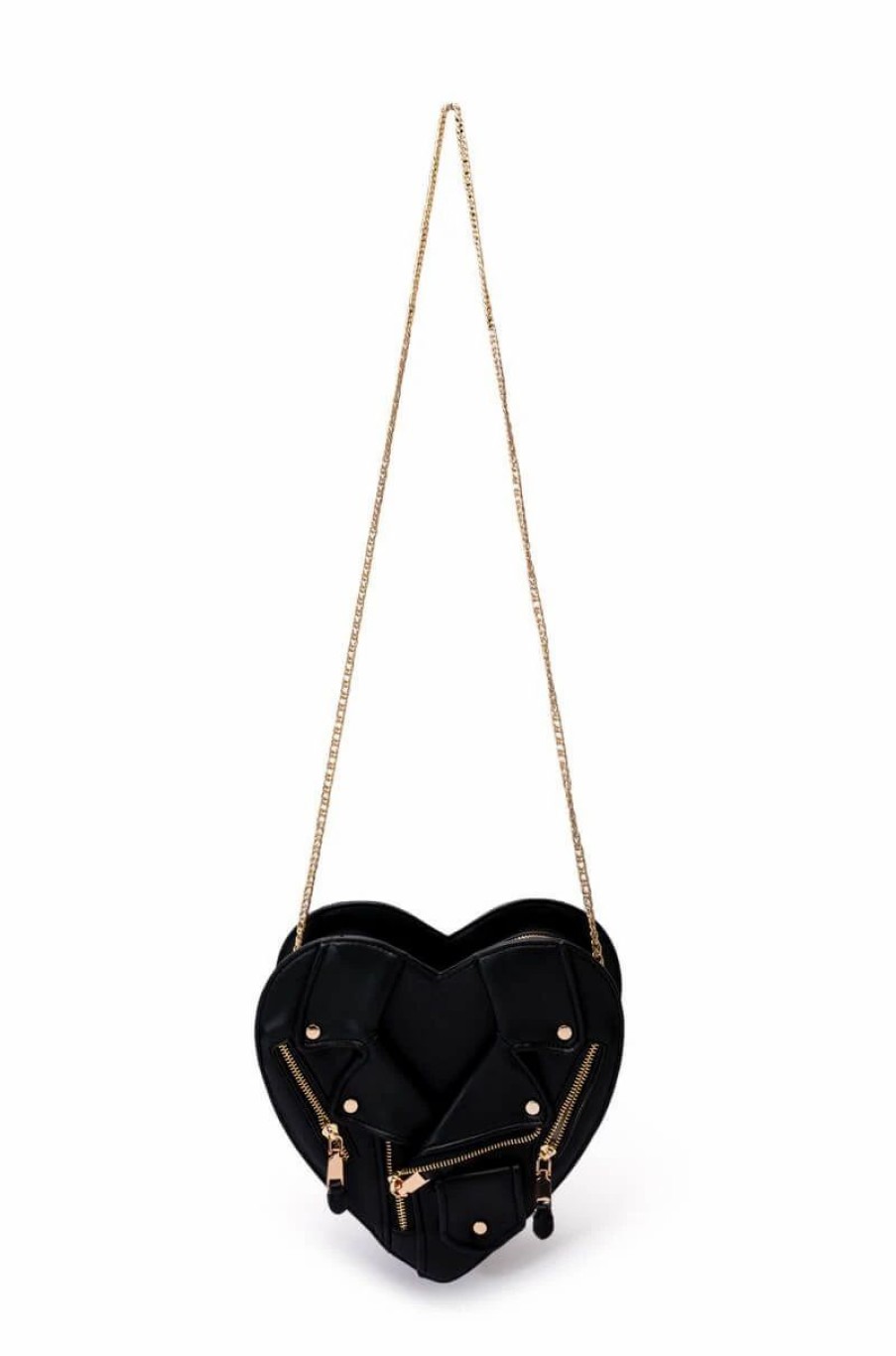 Handbags, Clutches & Wallets * | City Of Love Moto Crossbody Bag