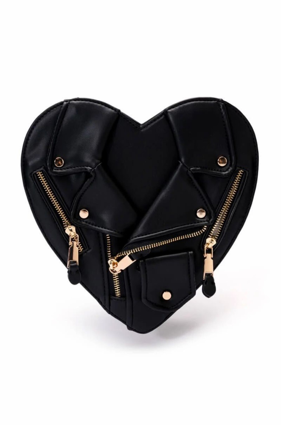 Handbags, Clutches & Wallets * | City Of Love Moto Crossbody Bag