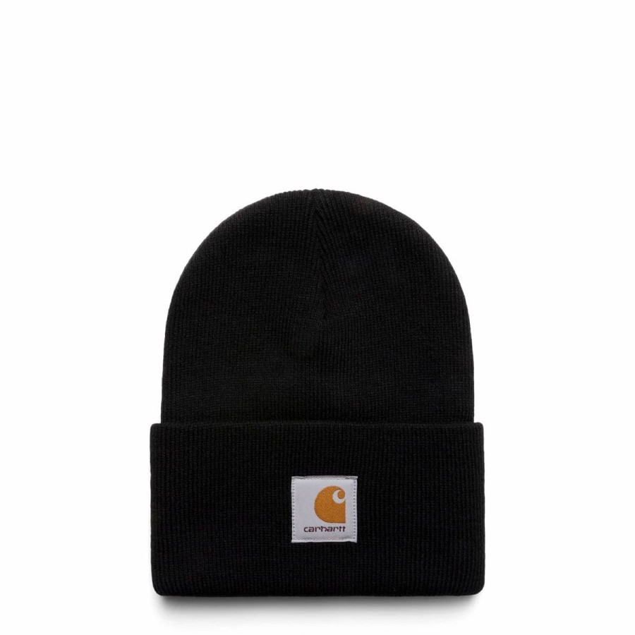 Headwear * | Carhartt Wip Acrylic Watch Hat Black