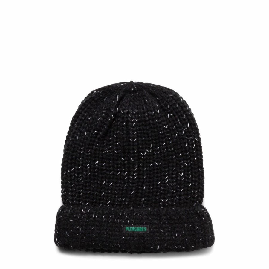 Headwear * | Pleasures Impact Watch Cap Black