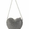 Handbags, Clutches & Wallets * | Take A Chance On Me Rhinestone Purse Black