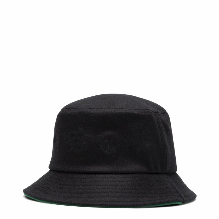 Headwear * | Mister Green Trifecta Bucket Hat Black