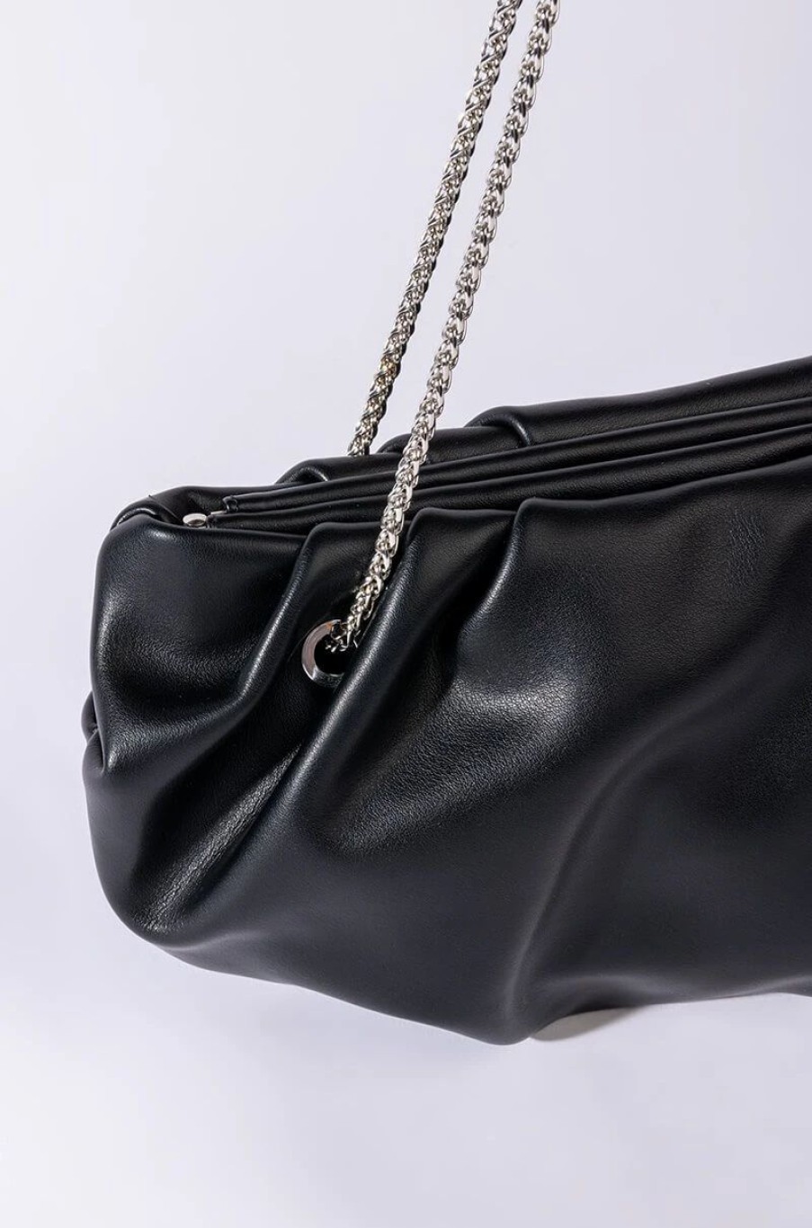 Handbags, Clutches & Wallets * | Sienna Pouch Purse Black