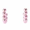 Jewelry * | Power Bubble Hoops Pink