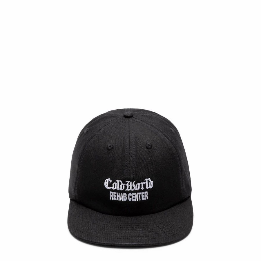 Headwear * | Cold World Frozen Goods Rehab Unstructured 6 Panel Black