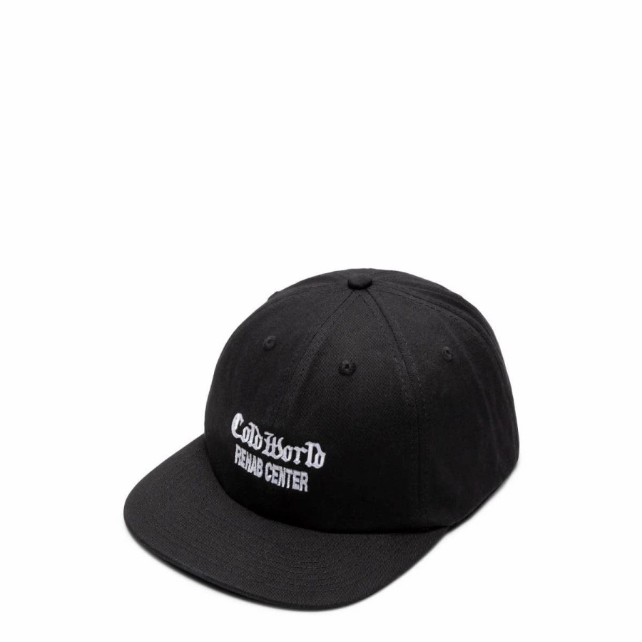 Headwear * | Cold World Frozen Goods Rehab Unstructured 6 Panel Black