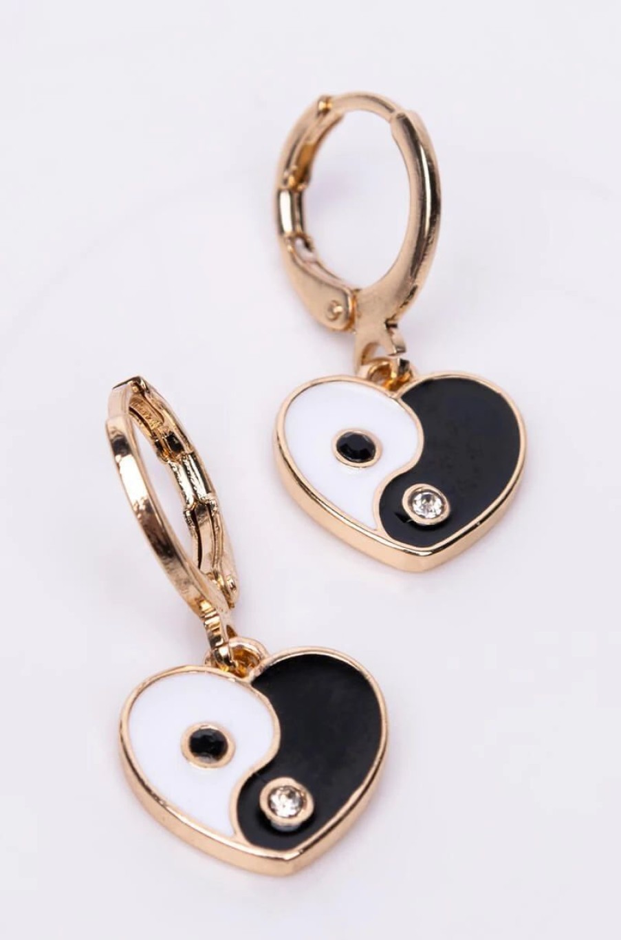 Jewelry * | Cool Kids Only Earring Black Gold