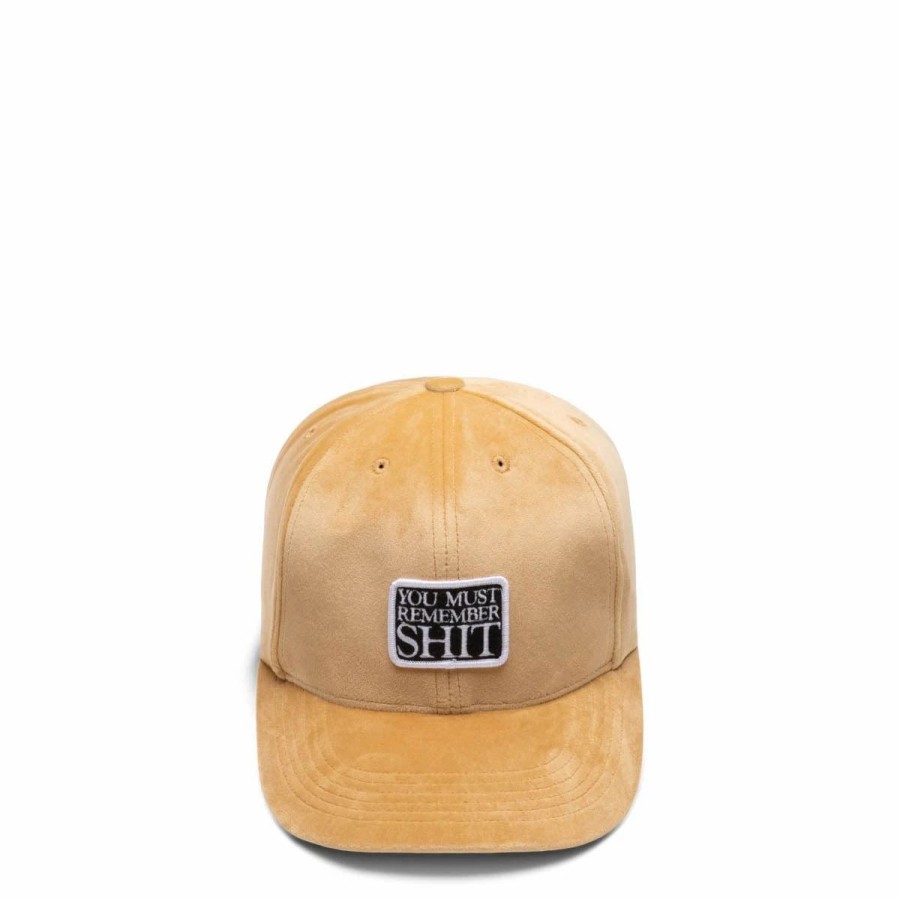 Headwear * | Fucking Awesome Remember Shit Velvet Snapback Blonde