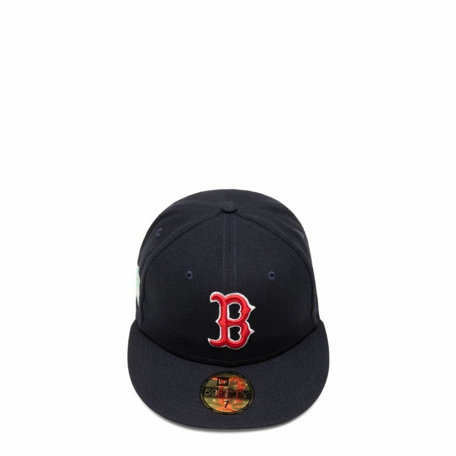 Headwear * | New Era 59Fifty Boston Red Sox Citrus Pop Fitted Cap Navy