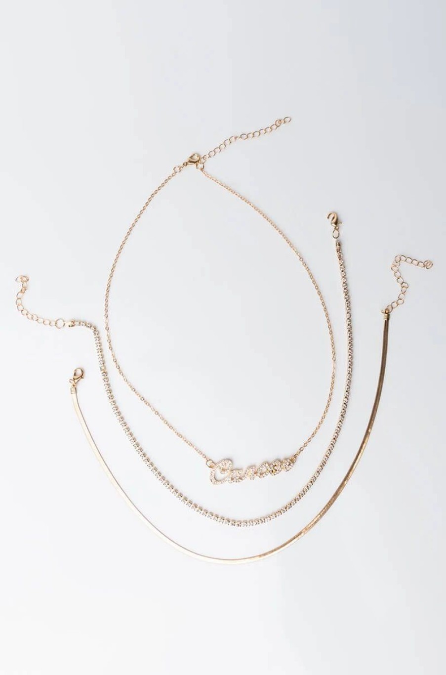 Jewelry * | Cancer Layer Necklace Gold