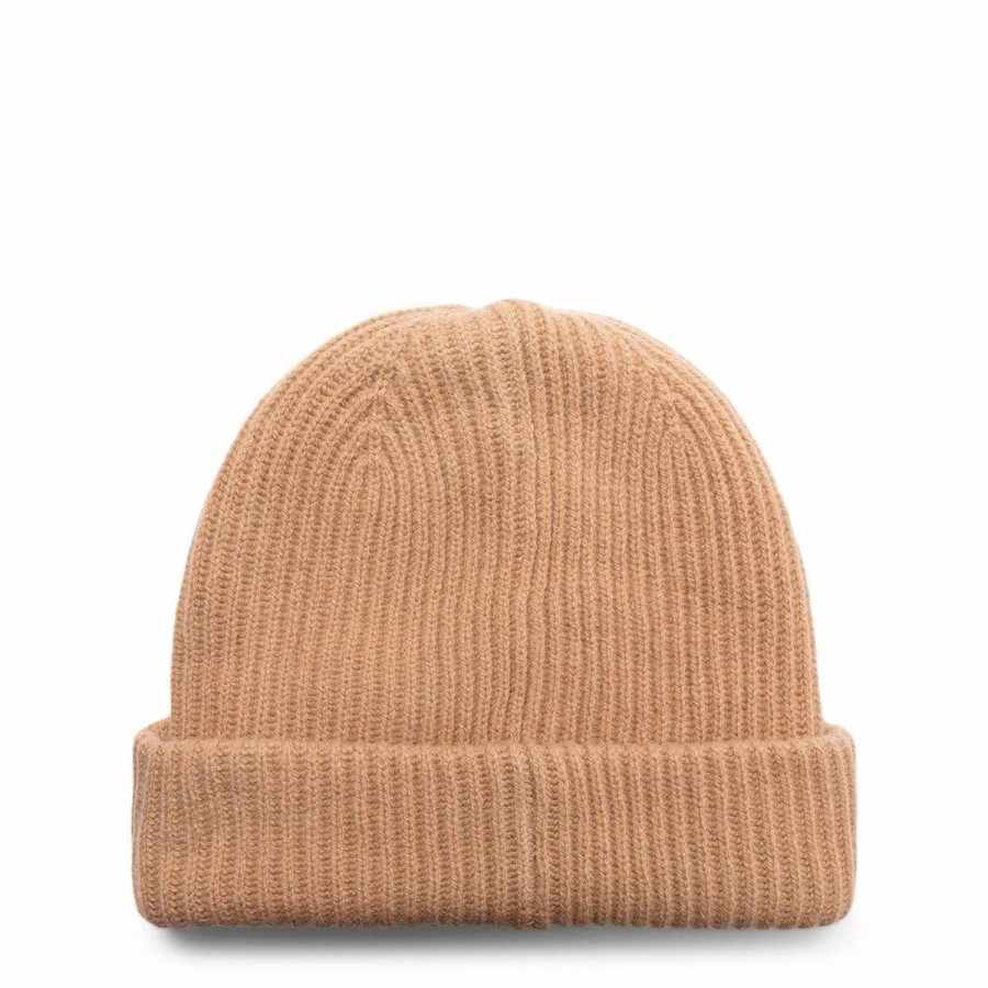 Headwear * | A.P.C. Bonnet James Camel