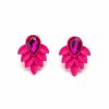 Jewelry * | Butterfly Doors Statement Studs Pink