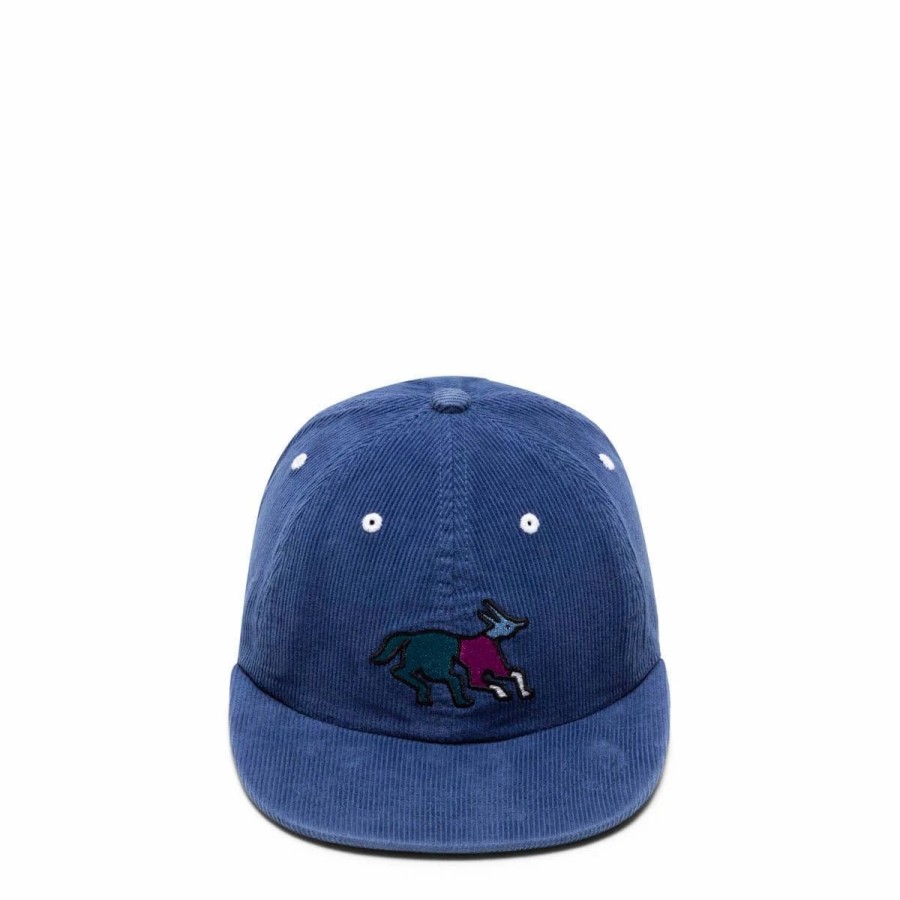 Headwear * | By Parra Anxious Dog 6 Panel Hat Blue