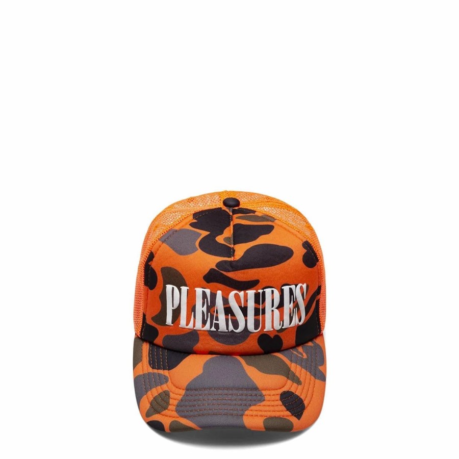 Headwear * | Pleasures Lithium Trucker Cap Hunter Camo