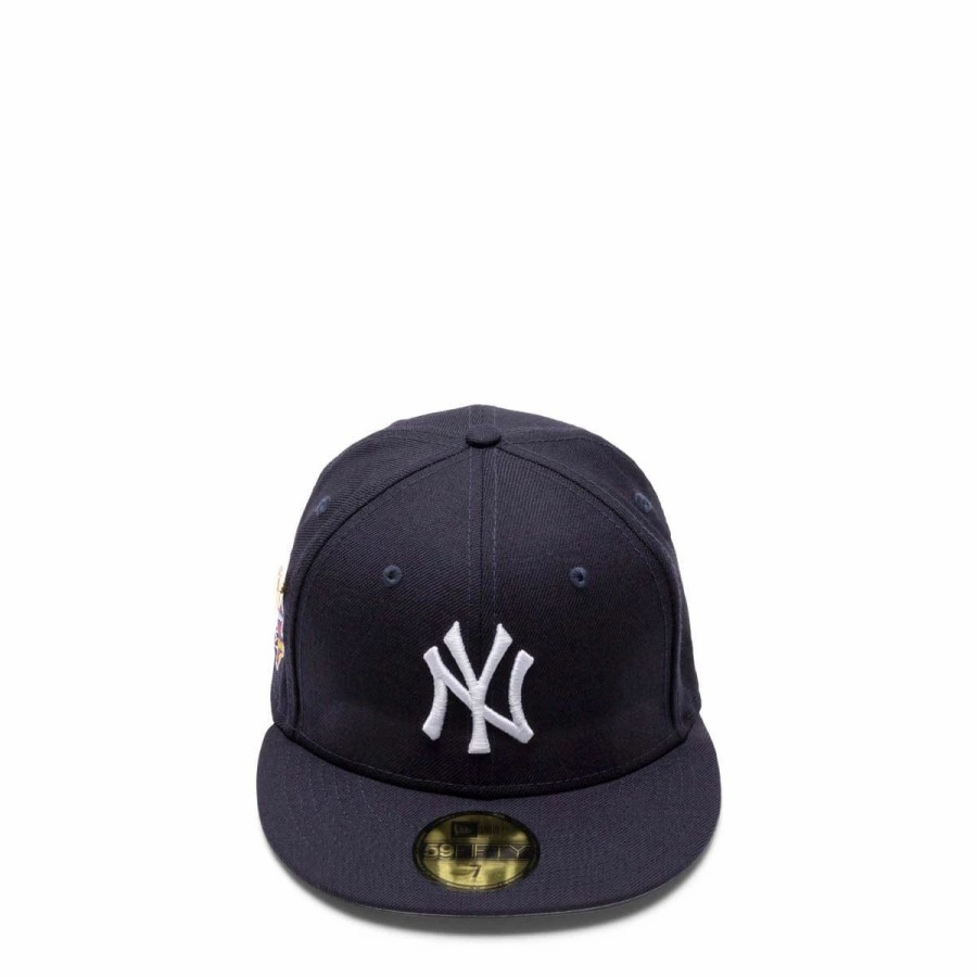 Headwear * | New Era 59Fifty New York Yankees (1998) Logo History Fitted Cap Navy