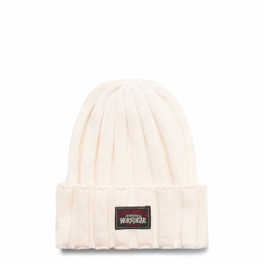 Headwear * | Stussy Workwear Cuff Beanie Bone