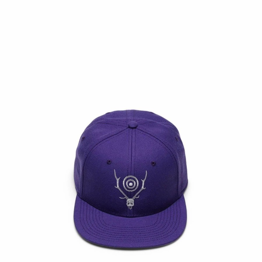 Headwear * | South2 West8 Baseball Cap St Emb. Purple