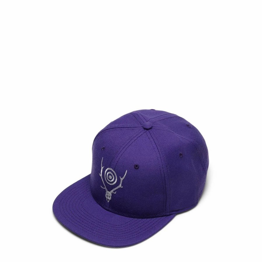 Headwear * | South2 West8 Baseball Cap St Emb. Purple