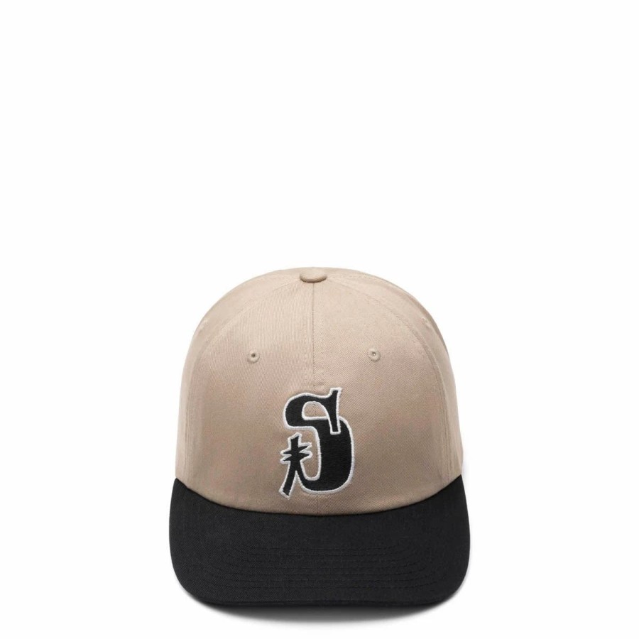 Headwear * | Stussy Vintage S Low Pro Cap Khaki