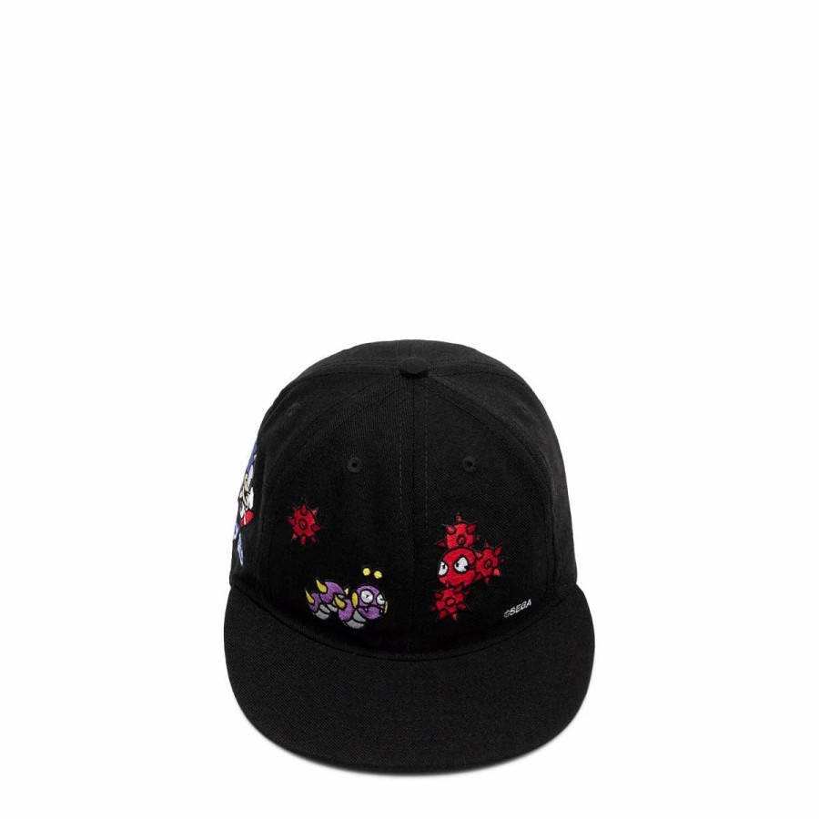 Headwear * | Stray Rats Badnik Fitted Hat Black