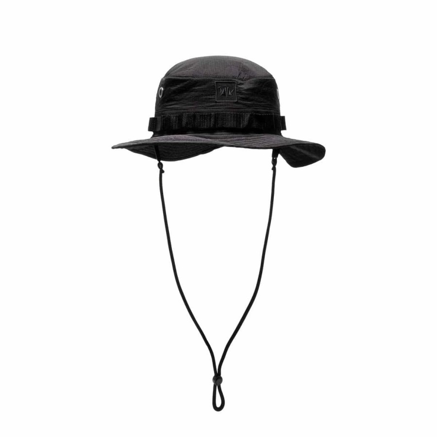 Headwear * | Liberaiders Quilted Nylon Hat Black