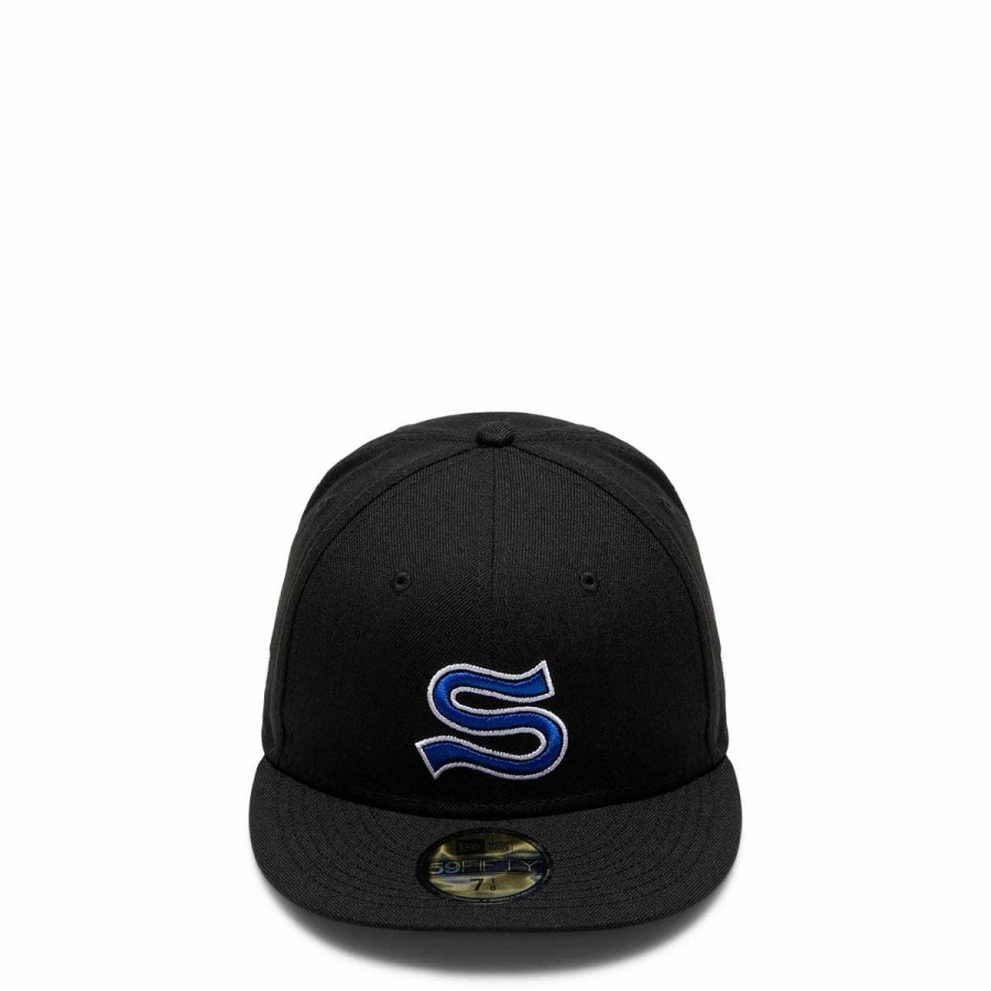 Headwear * | Stussy Emblem New Era Cap Navy