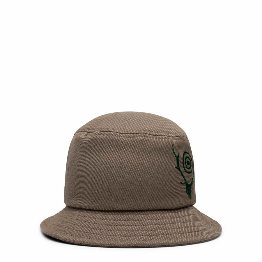 Headwear * | South2 West8 Bucket Hat Taupe