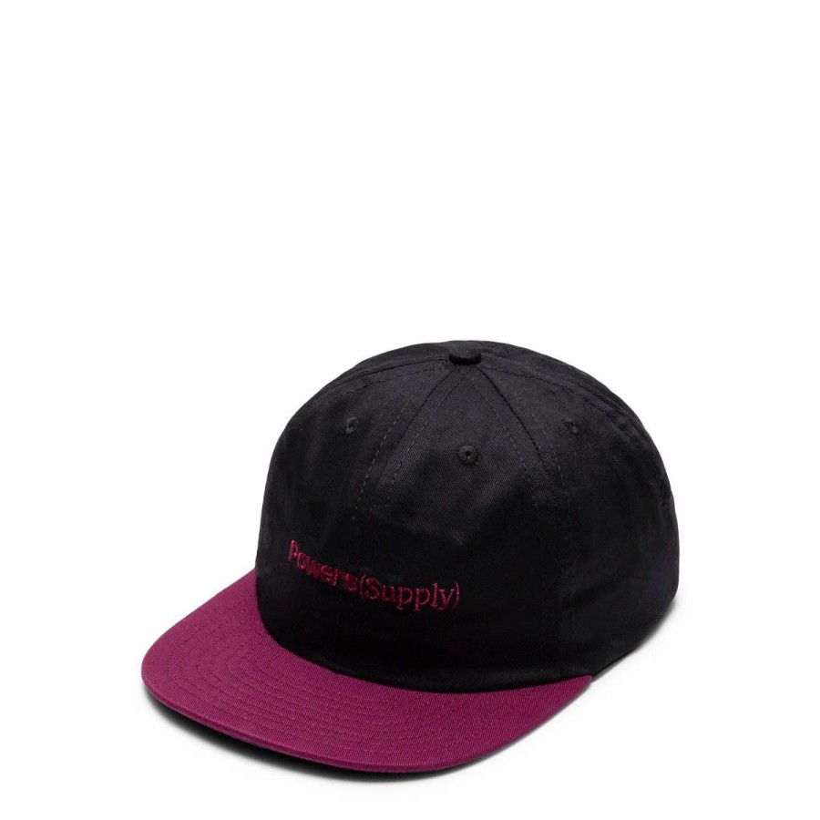 Headwear * | Powers New Logo 6-Panel Cap Plum