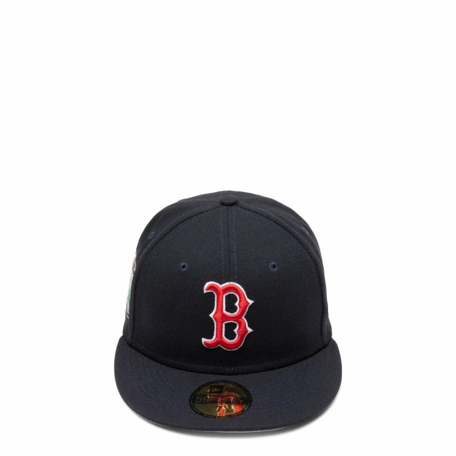 Headwear * | New Era 59Fifty Boston Red Sox All Star Patch Fitted Cap Otc