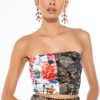 Crop Tops & Bralettes * | Dolce Far Niente Top Multi