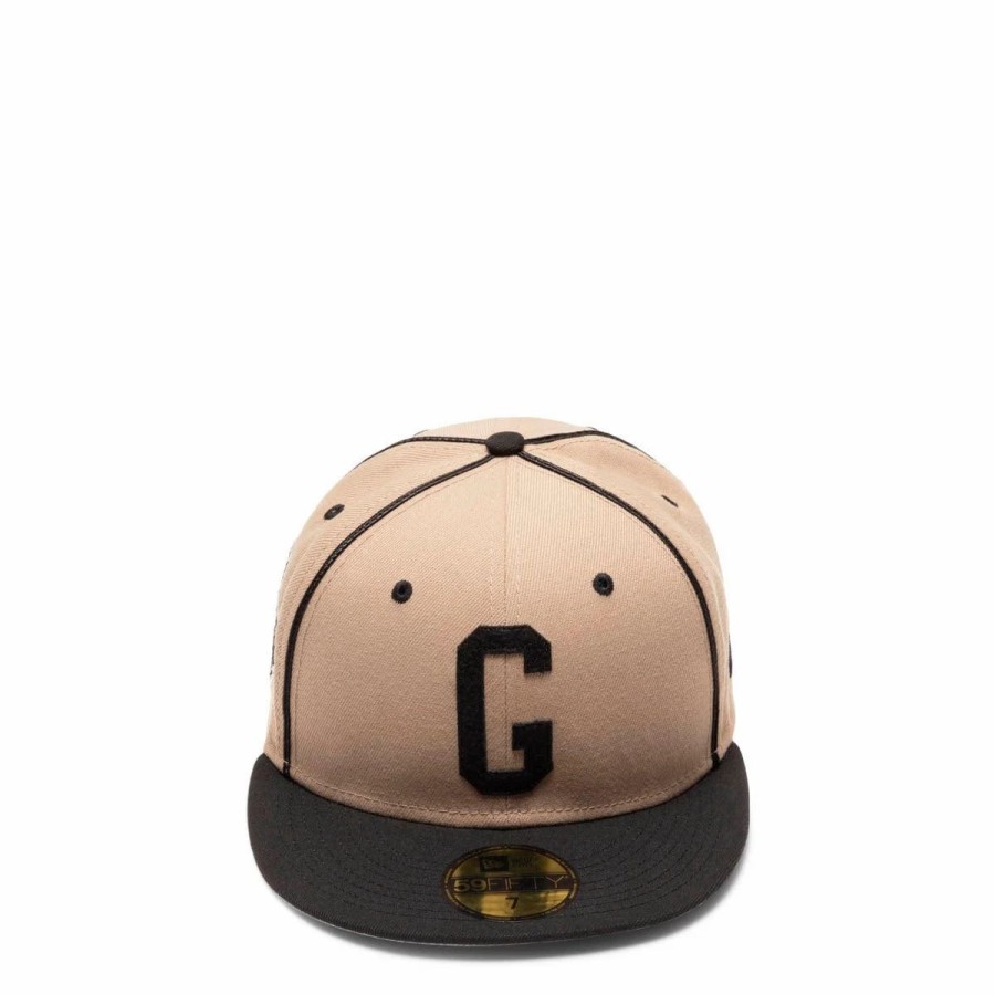 Headwear * | New Era 59Fifty Homestead Grays 2Tone Fitted Hat Camblk