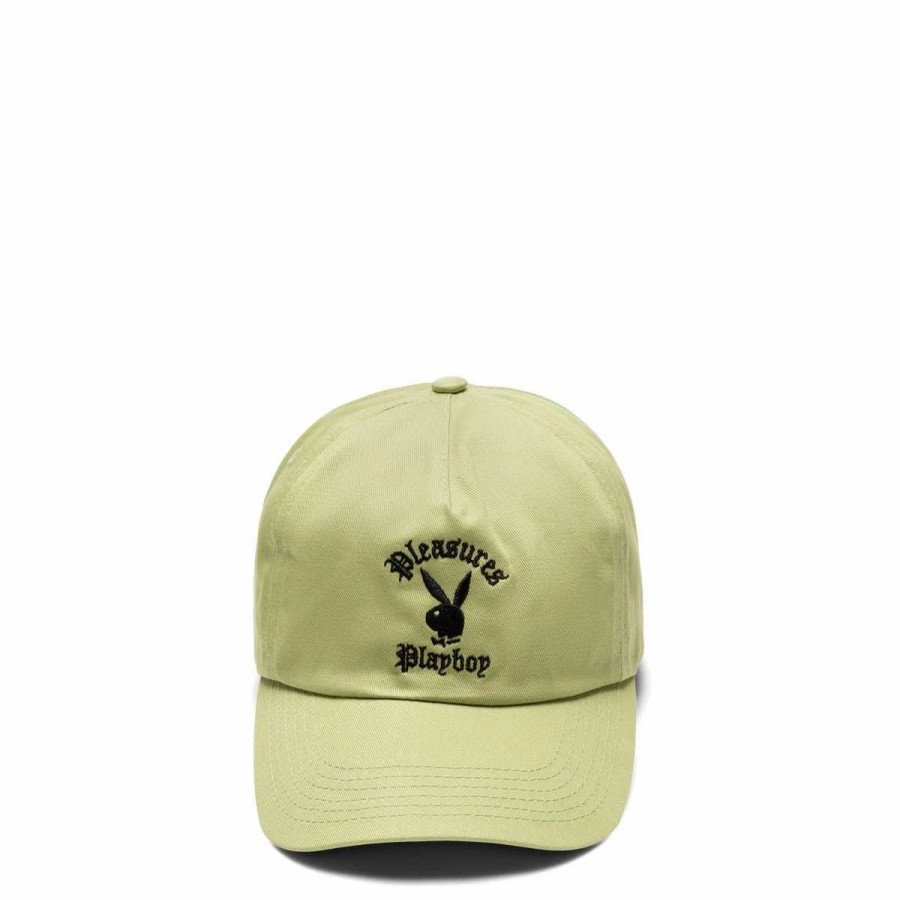 Headwear * | Pleasures X Playboy Invite Strapback Hat Tan