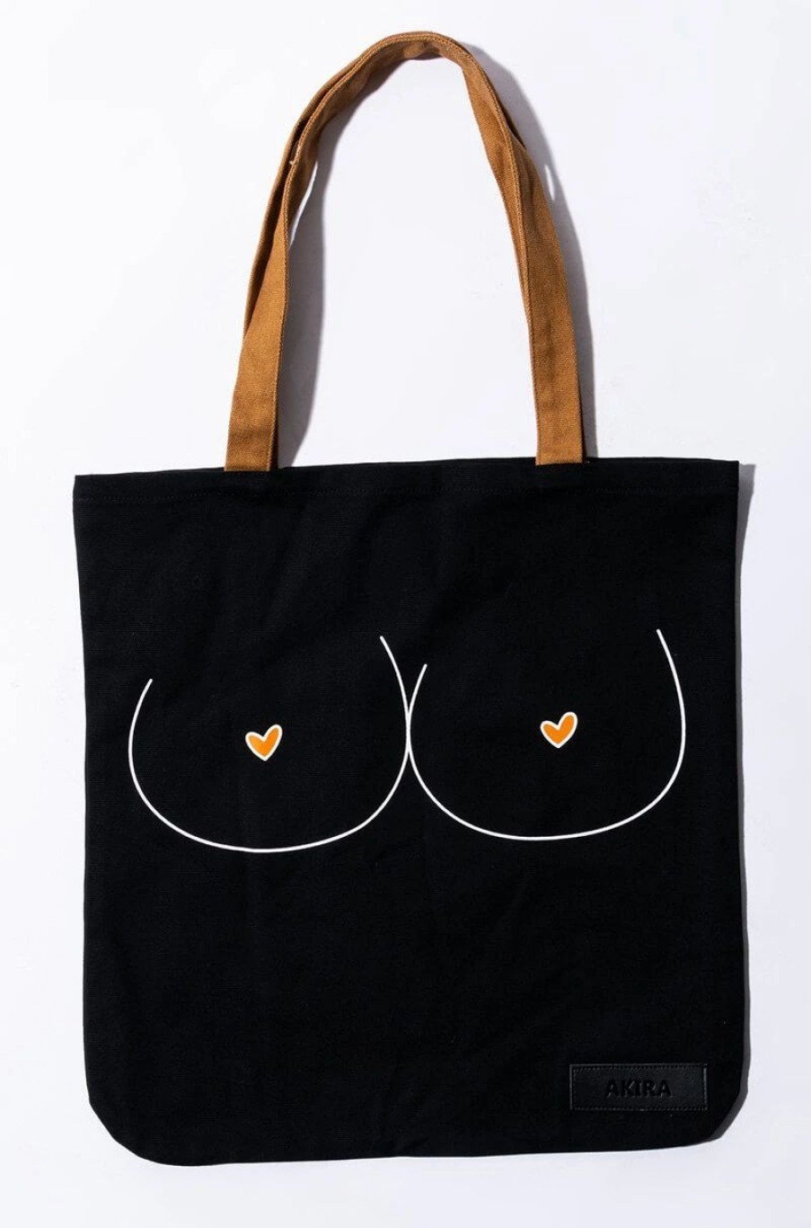 Handbags, Clutches & Wallets * | Love Is Love Canvas Tote Black