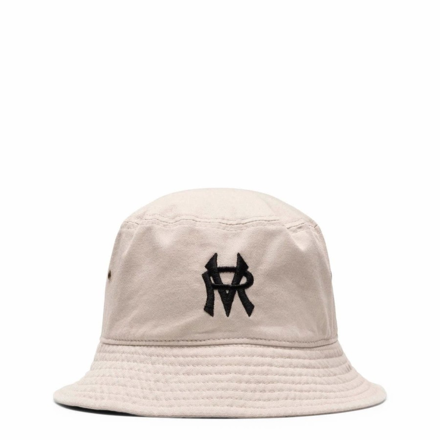 Headwear * | Viola And Roses Stadium Bucket Hat Putty