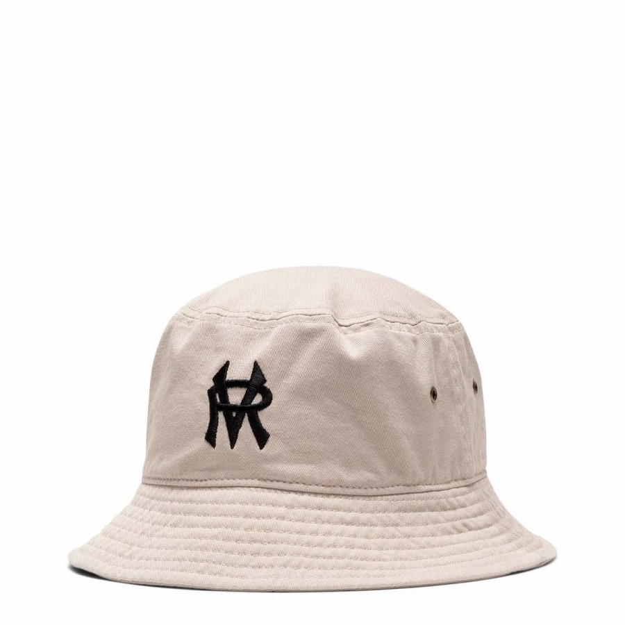 Headwear * | Viola And Roses Stadium Bucket Hat Putty