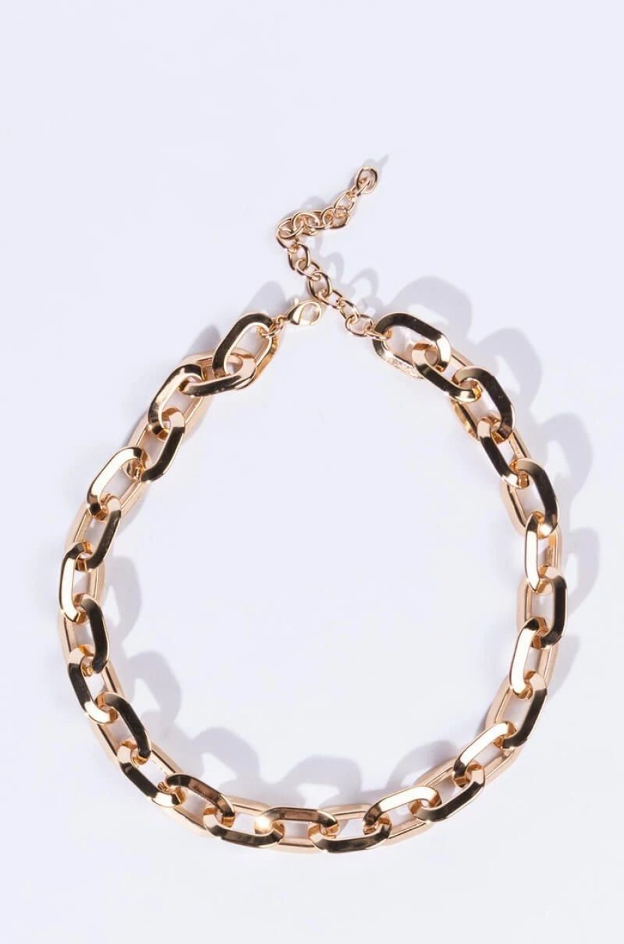 Jewelry * | Chunky Chain Necklace Gold