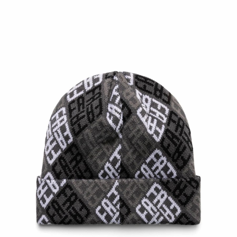 Headwear * | Fucking Awesome 2022 Monogram Cuff Beanie Black