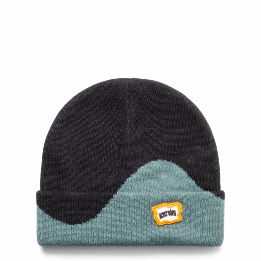 Headwear * | Icecream Yin Knit Hat Black