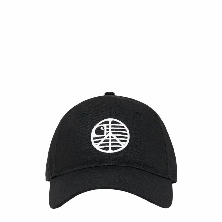 Headwear * | Carhartt Wip Insignia Cap Black/White