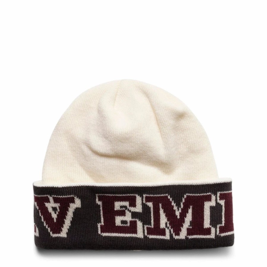 Headwear * | Cav Empt Knit Cap White