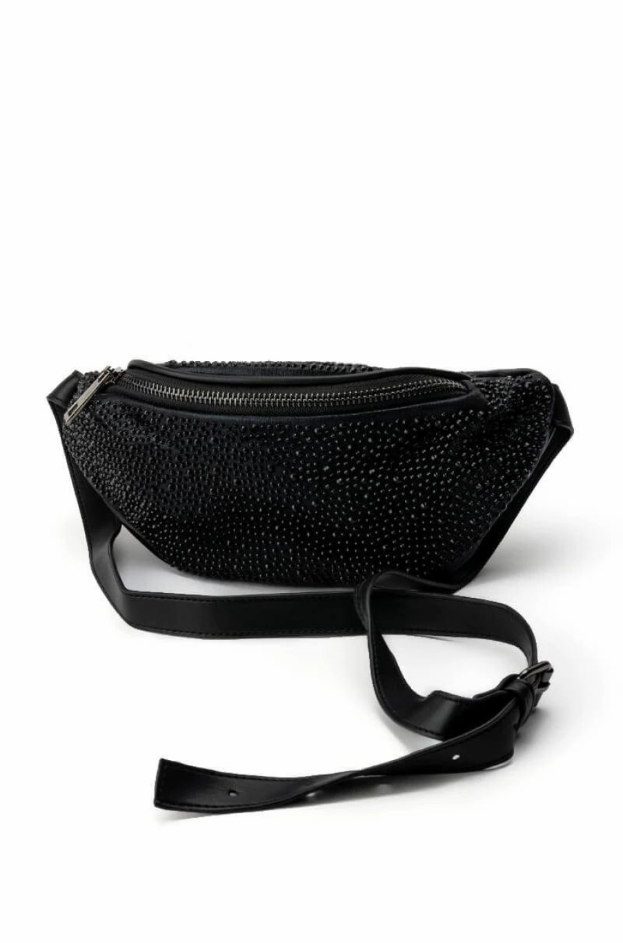 Handbags, Clutches & Wallets * | Azure Fanny Pack Black