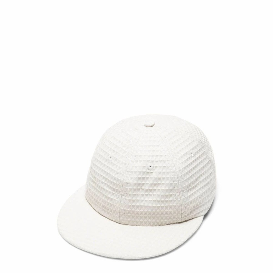 Headwear * | Bricks & Wood 6 Panel Waffle Hat Cream