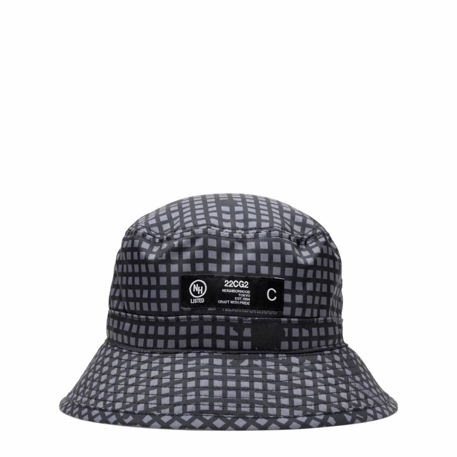 Headwear * | Neighborhood Bucket Hat Camouflage