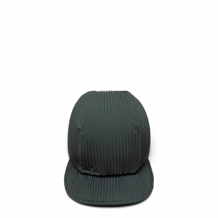 Headwear * | Homme Plisse Issey Miyake Pleats Cap 62-Green