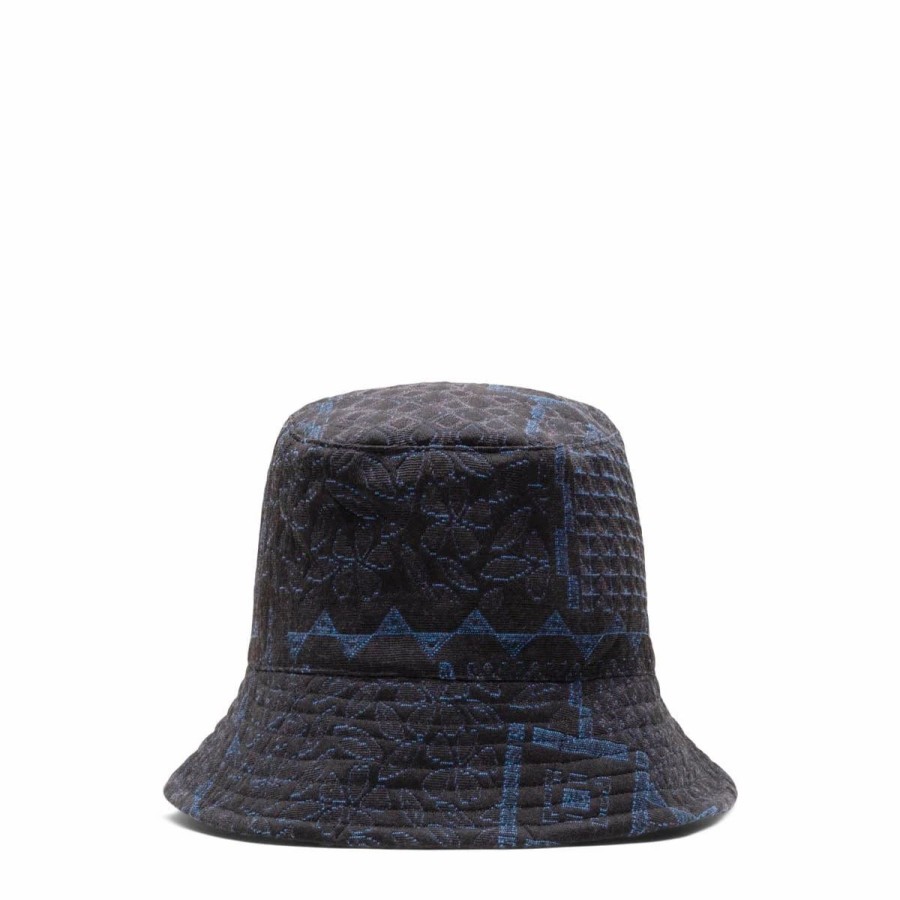 Headwear * | Engineered Garments Bucket Hat Black/Navy