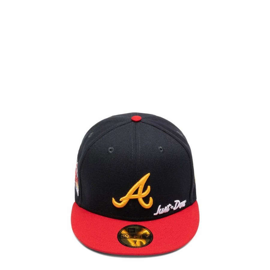 Headwear * | New Era X Just Don 59Fifty 11051 Braves Navy