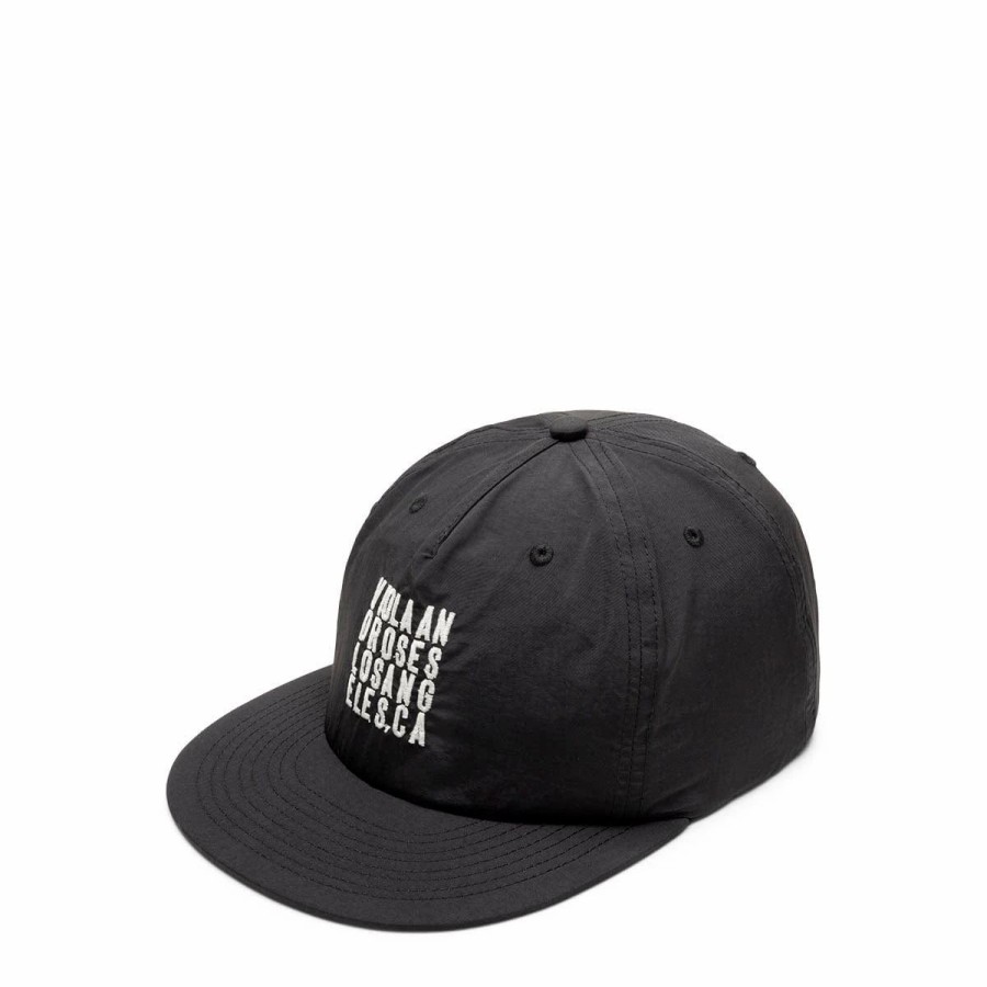 Headwear * | Viola And Roses Box Typo Surf Cap Black