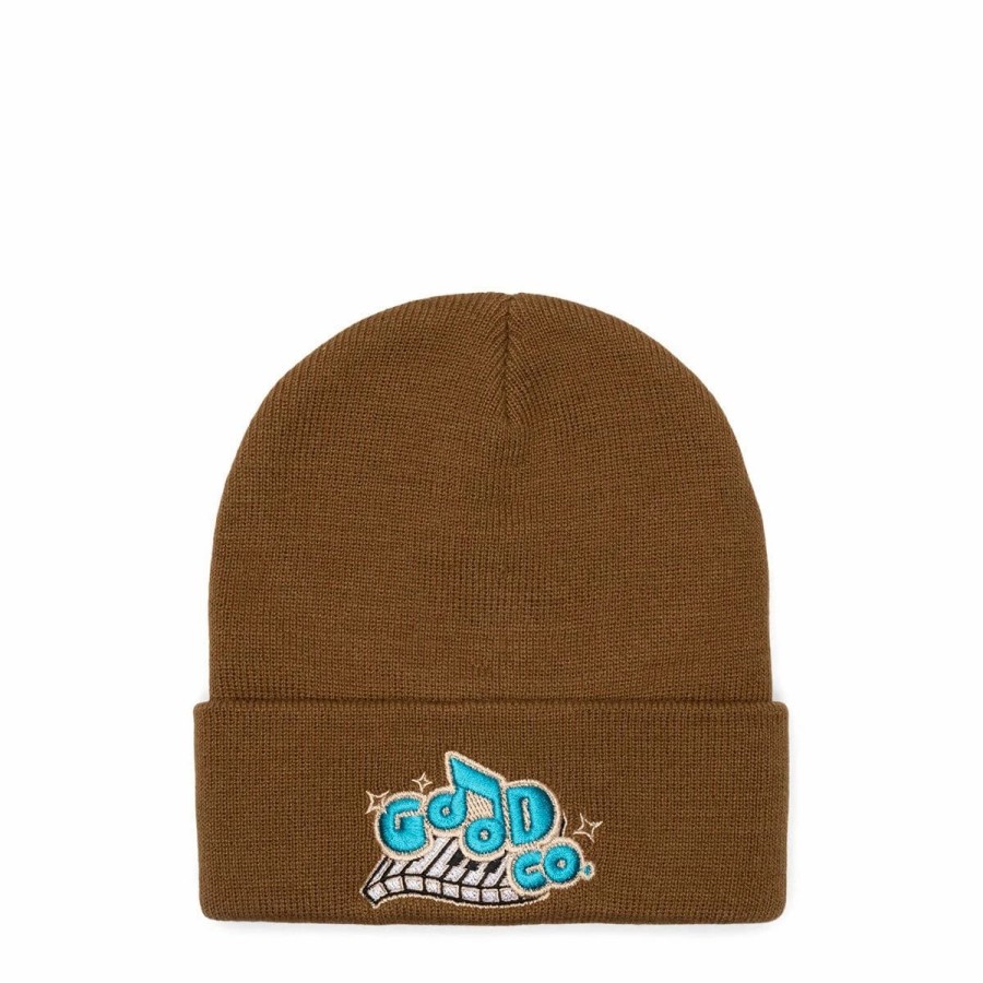 Headwear * | The Good Company Piano Beanie Camel