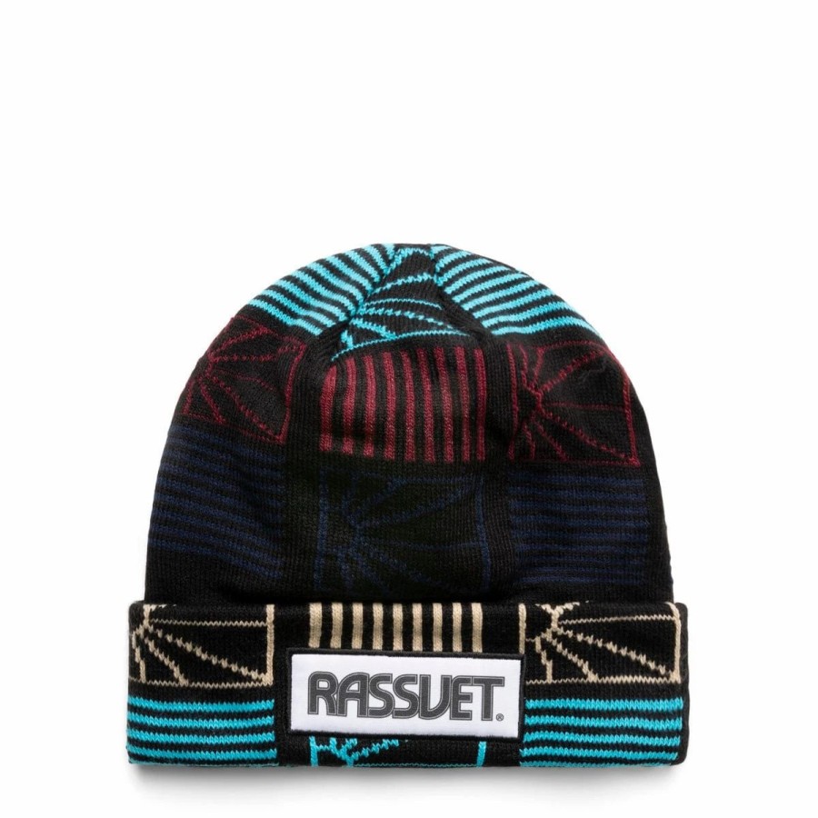 Headwear * | Rassvet Logo Beanie Knit Multi